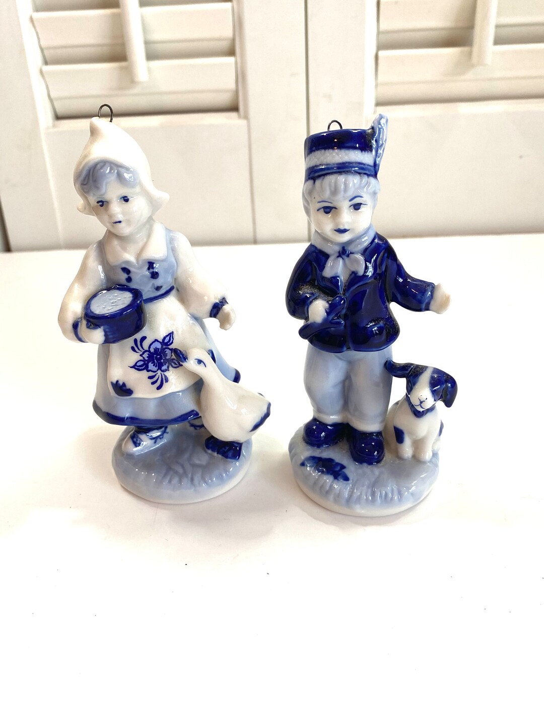 Vintage Dutch Boy and Girl Figurines Etsy