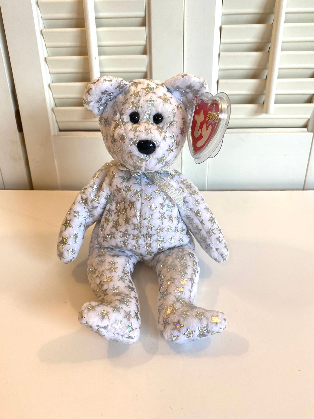 レア！平成レトロ Ty beanie baby 2000年製造 VINTAGE TY Beanie Baby 2000 THE RAT Chinese Zodiac 6 Inches