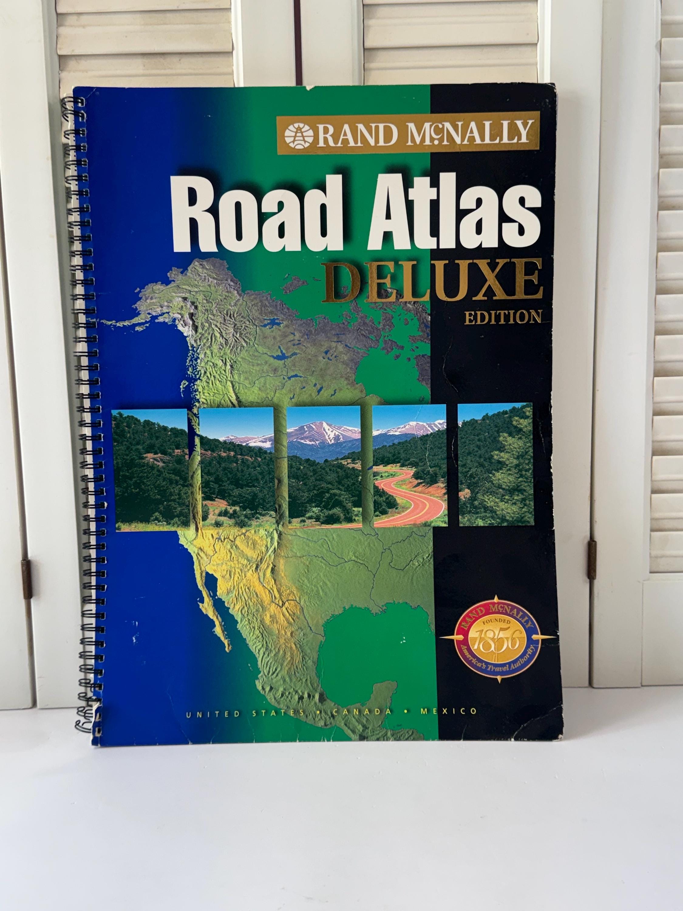 Rand Mcnally Atlas - Etsy