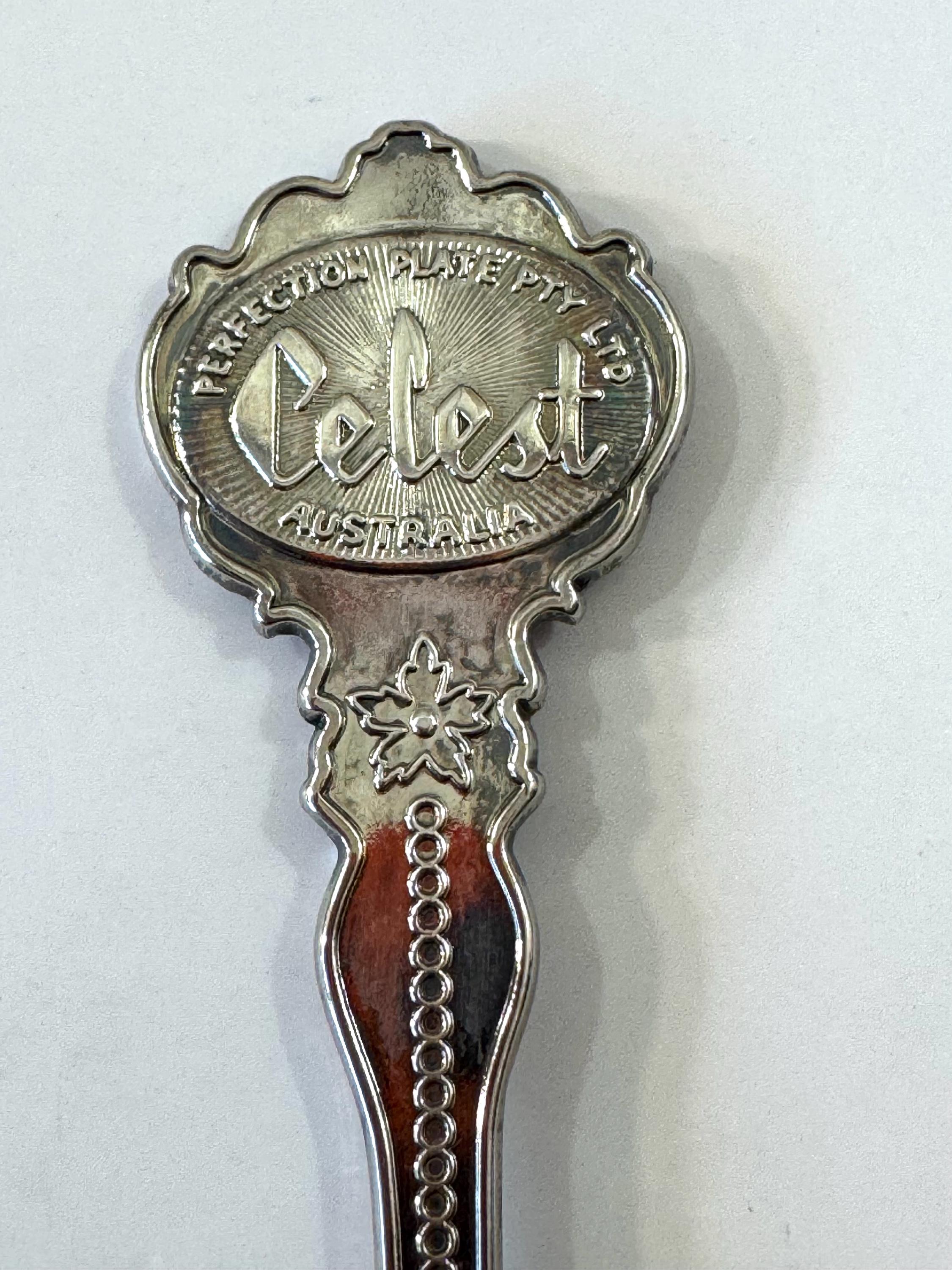 Vintage Boston Silverplated Souvenir Spoon ~ Circle Shaped Handle