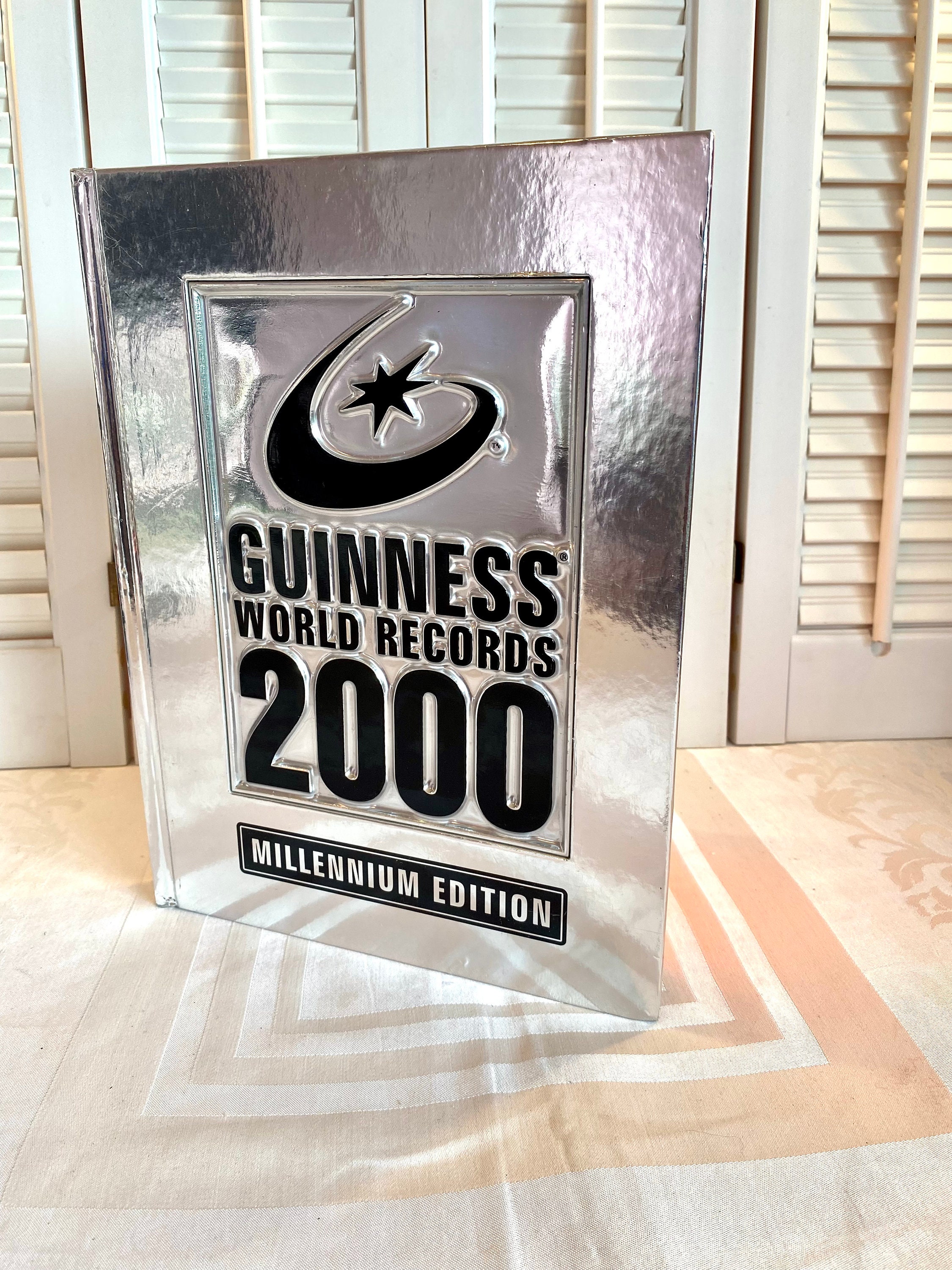 Vintage Book ~ Guinness World Records 2000 Millennium