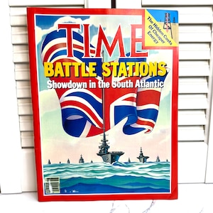Vintage Time Magazine ~ April 19, 1982 *Shows a little wear and tear