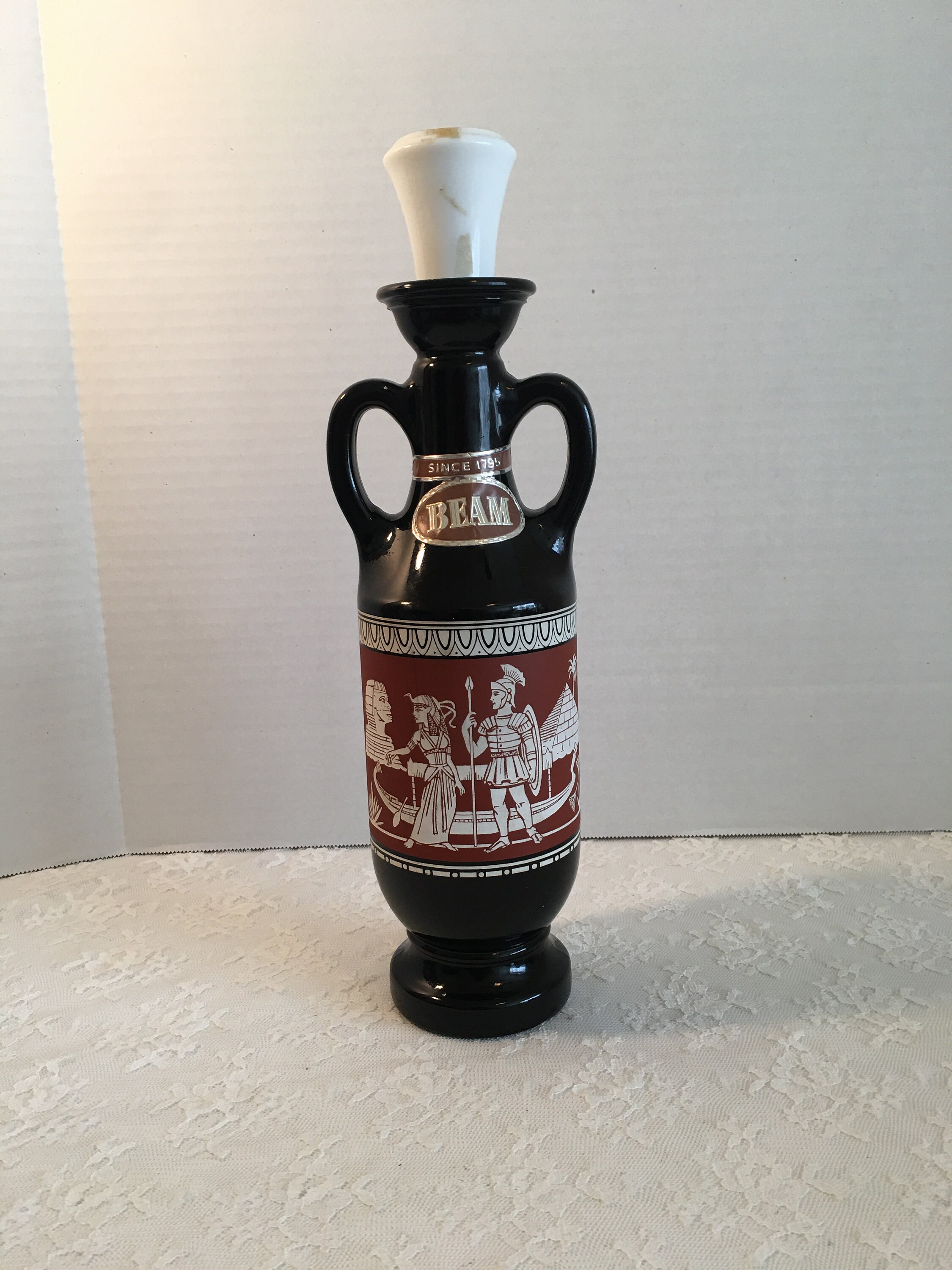 Vintage Jim Beam Decanter ~ James Beam ~ Beam's Cleopatra ~ 1962