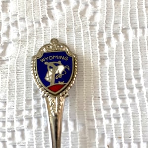 Wyoming Souvenir Spoon ~ Vintage Collectible Spoon