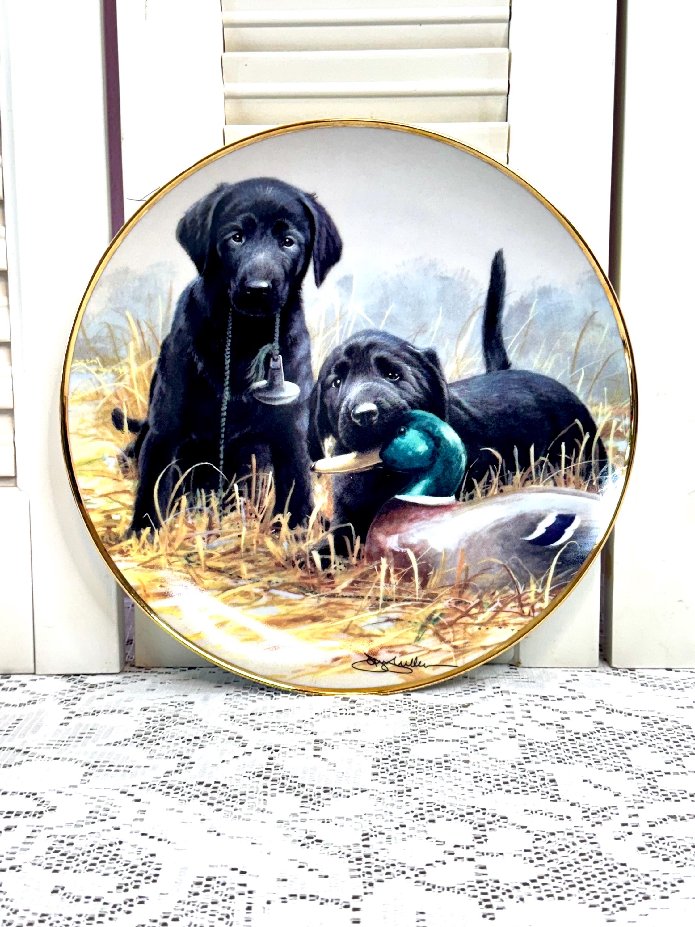 Vintage Beginner's Luck 1991 by James Killen Collectible Plate