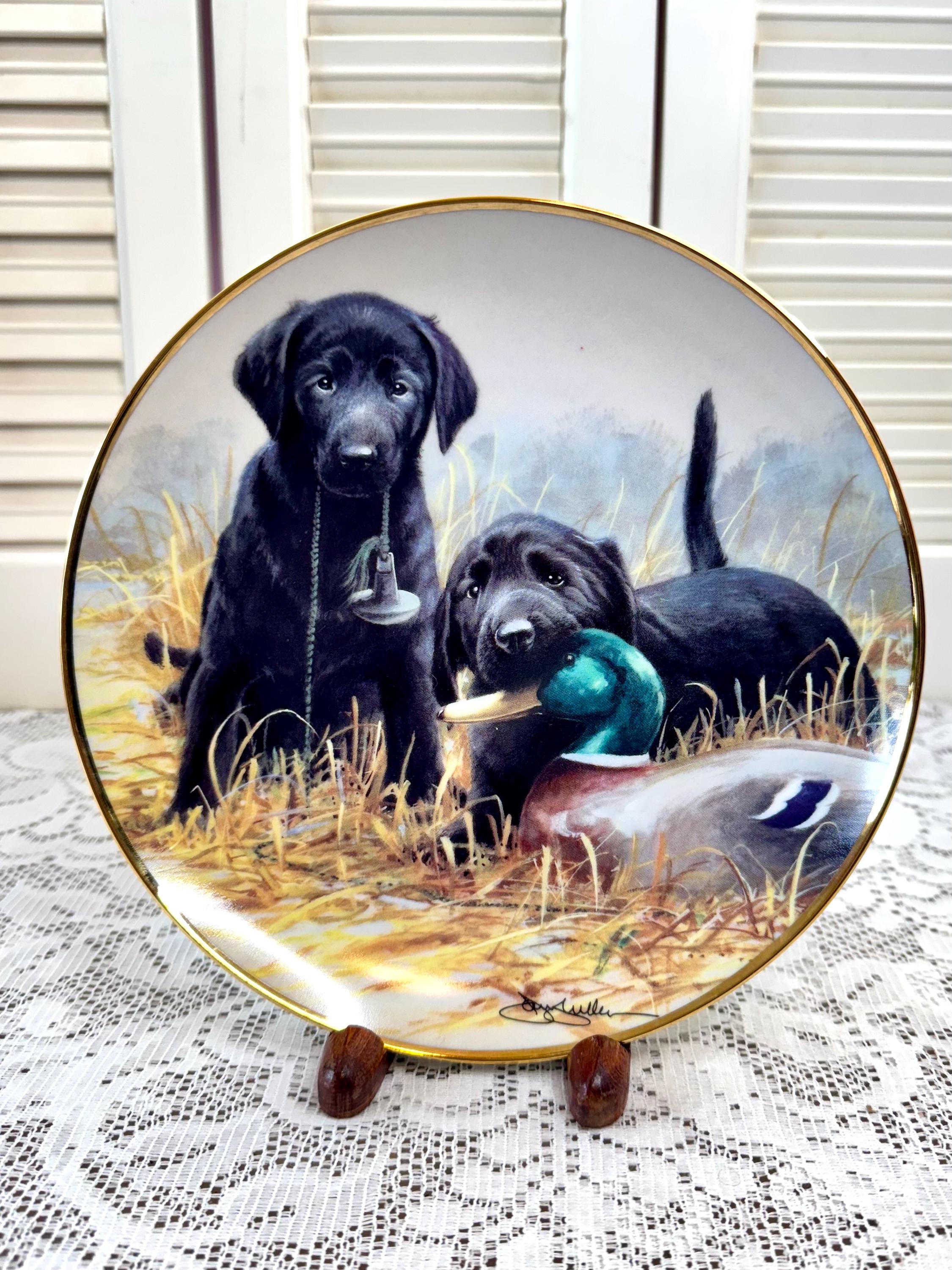 Vintage Beginner's Luck 1991 by James Killen Collectible Plate