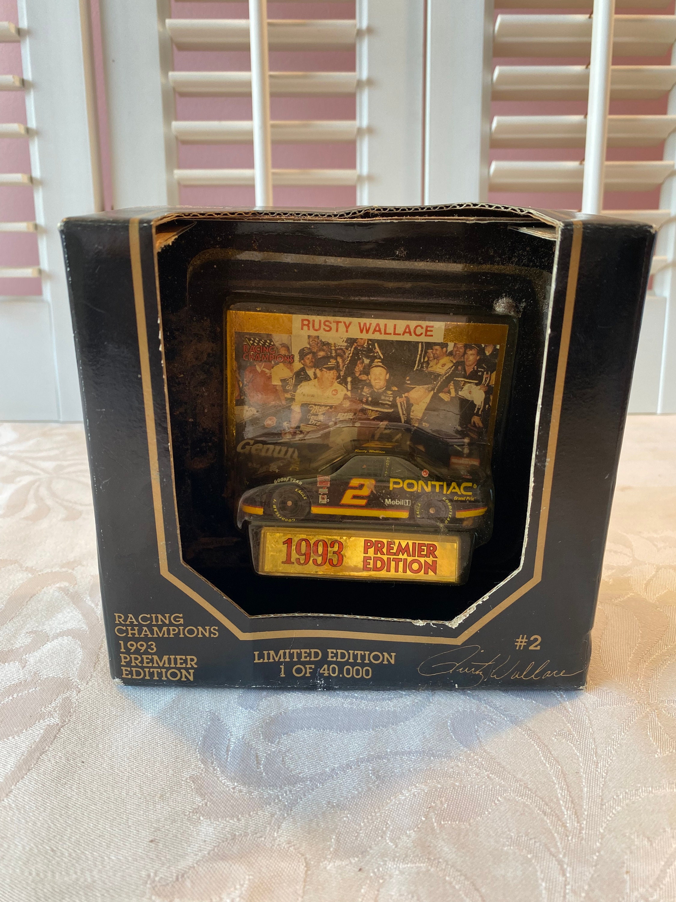Vintage Rusty Wallace Premier Edition ~ 1993 ~ Racing Champions