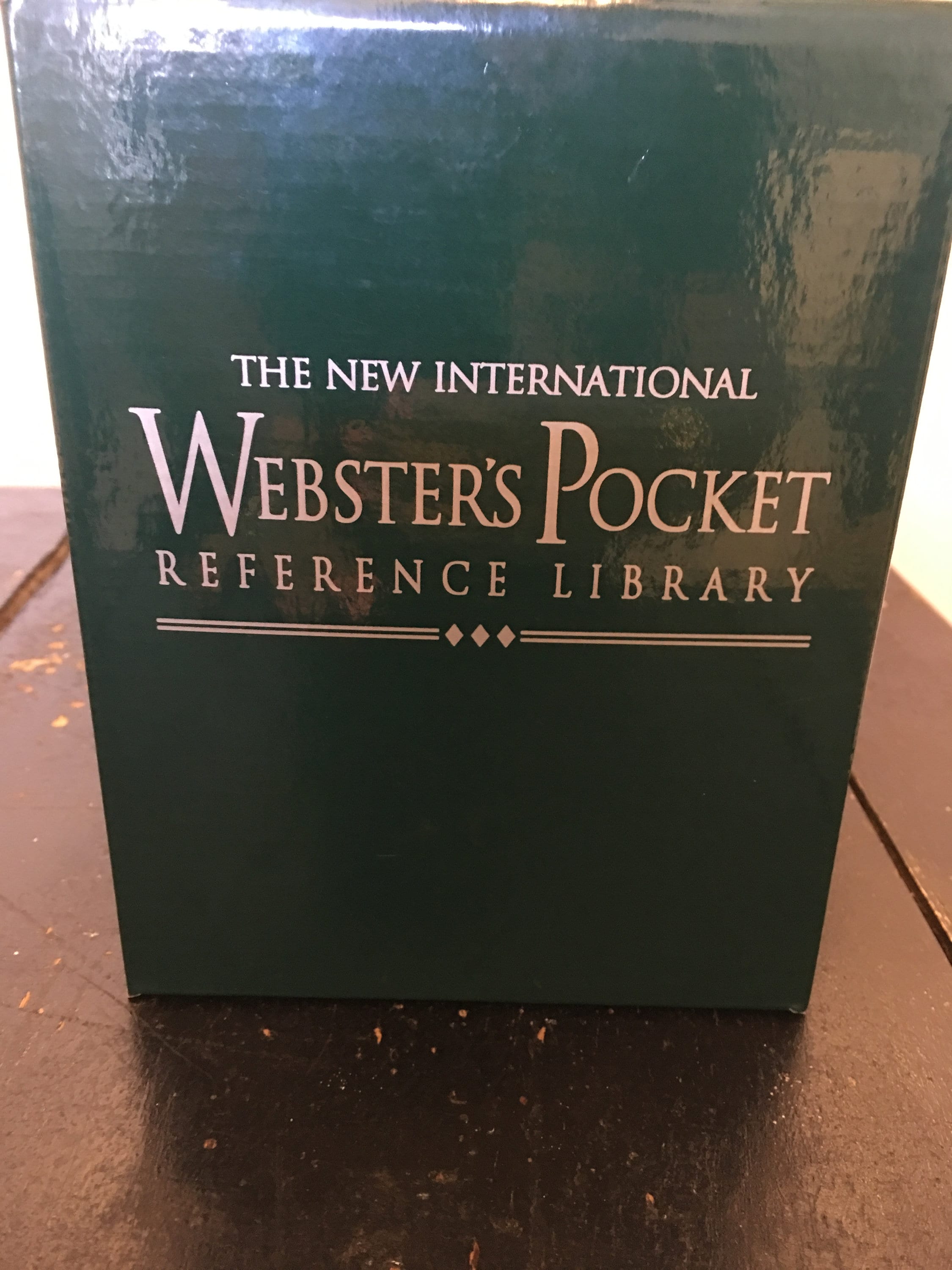 The New International Webster's Pocket Reference Library ~ 1997