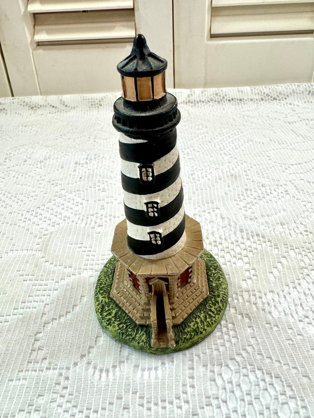 Vintage Cape Hatteras Light NC ~ Lighthouse Figurine ~ Spoontiques ...
