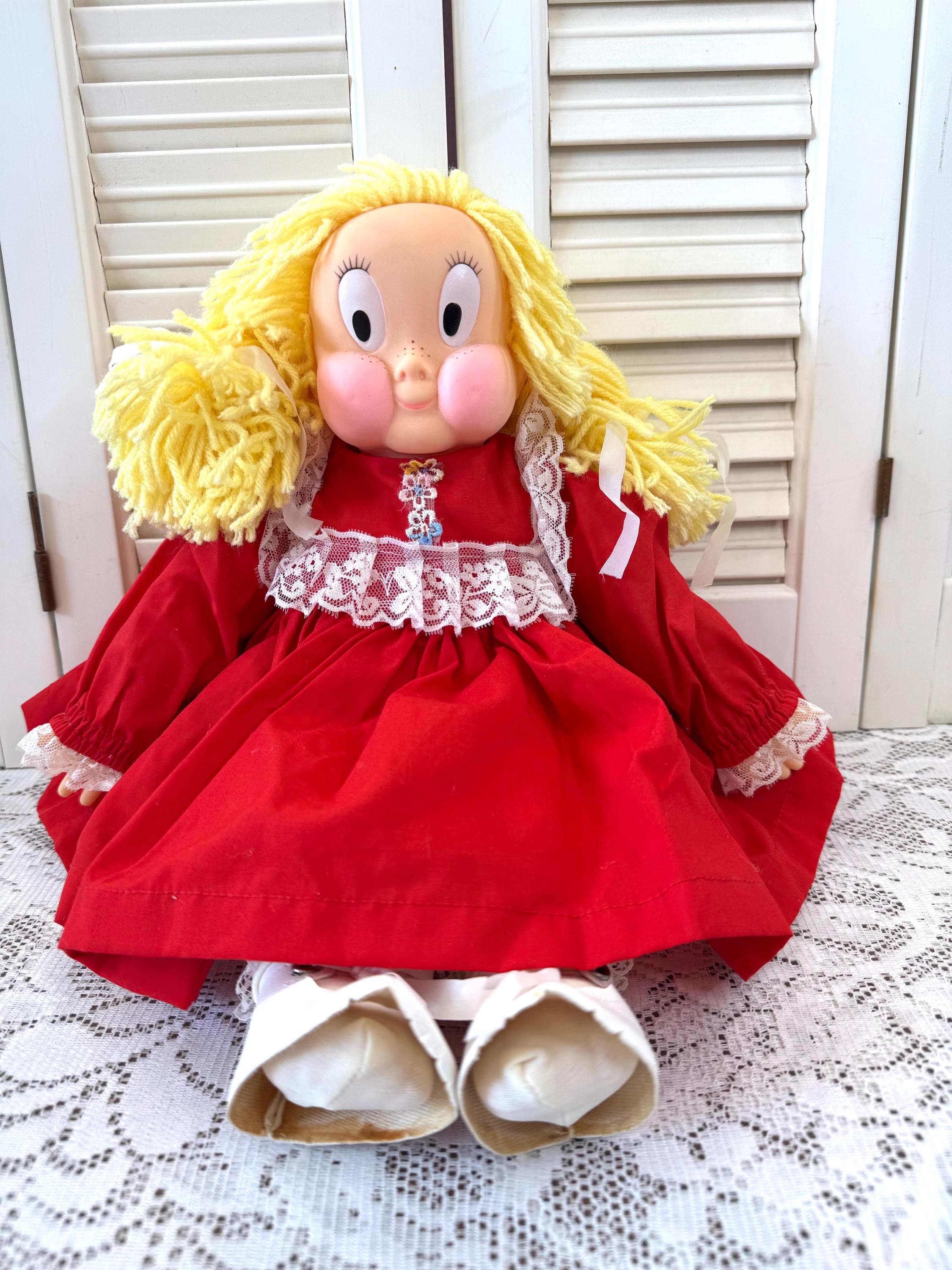 Vintage 1985 Susie Moppet Doll ~ Jim and Tammy Baker PTL Church