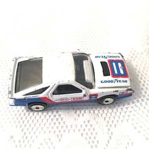 Vintage 1980 Dodge Daytona Turbo Z Toy Car ~ Matchbox ~ Goodyear Racing Car #8 ~