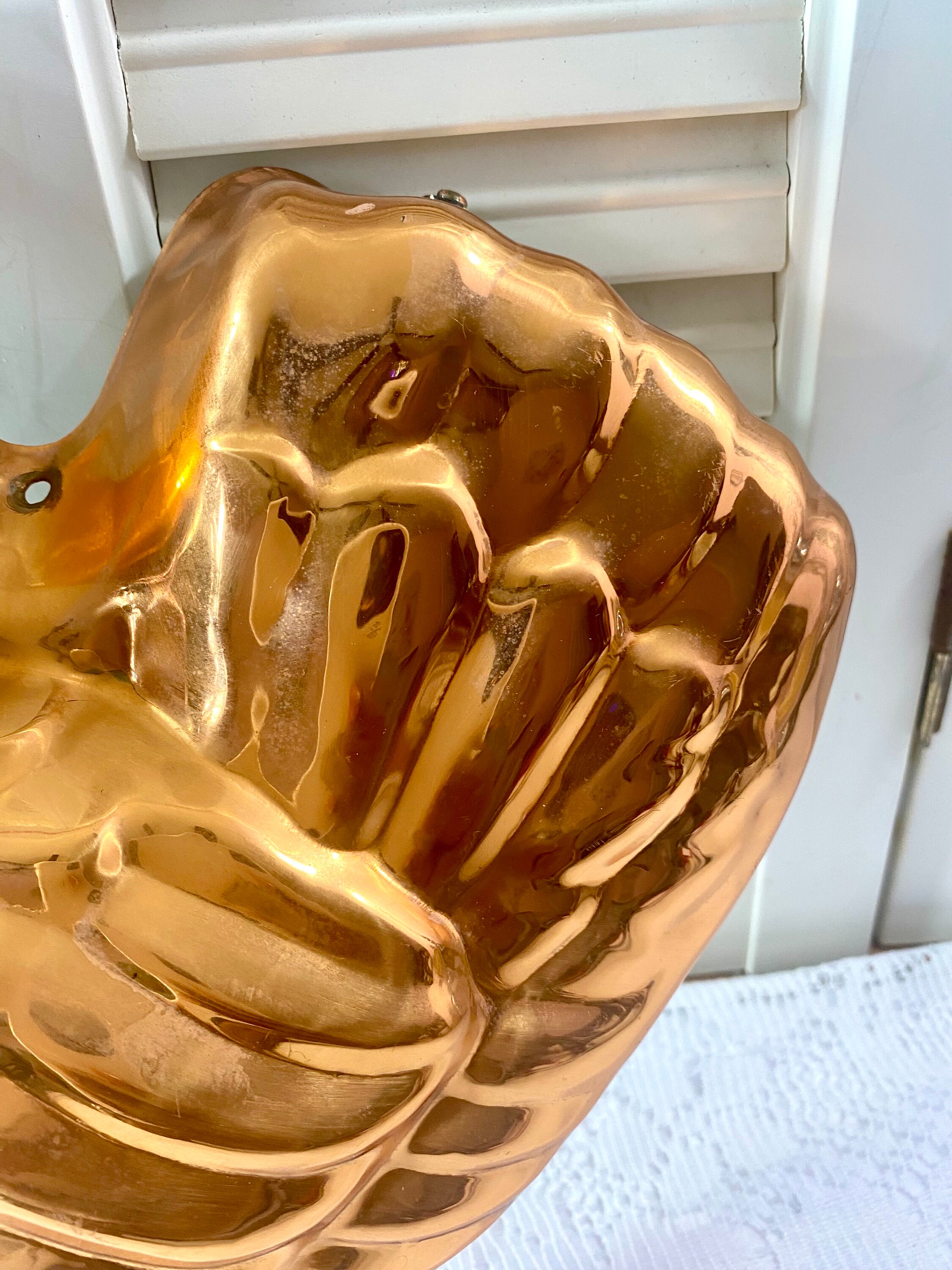 Vintage Copper Mold ~ Chicken Design ~ Copra Made in Portugal