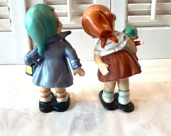 Vintage Lipper Mann Creations Japan Figurine ~ Boy and Girl