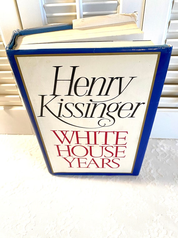 Libro Vintage Años de la Casa Blanca por Henry Kissinger - Etsy México