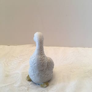 Duck Figurine White Duck Interpur Made in Taiwan ROC Vintage image 3