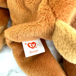 Vintage Beanie Babies Bongo 1995 Ty Bears Beanie Babies Collection