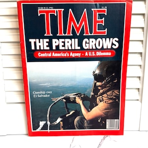 Vintage Time Magazine ~ March 22, 1982  *One page is torn
