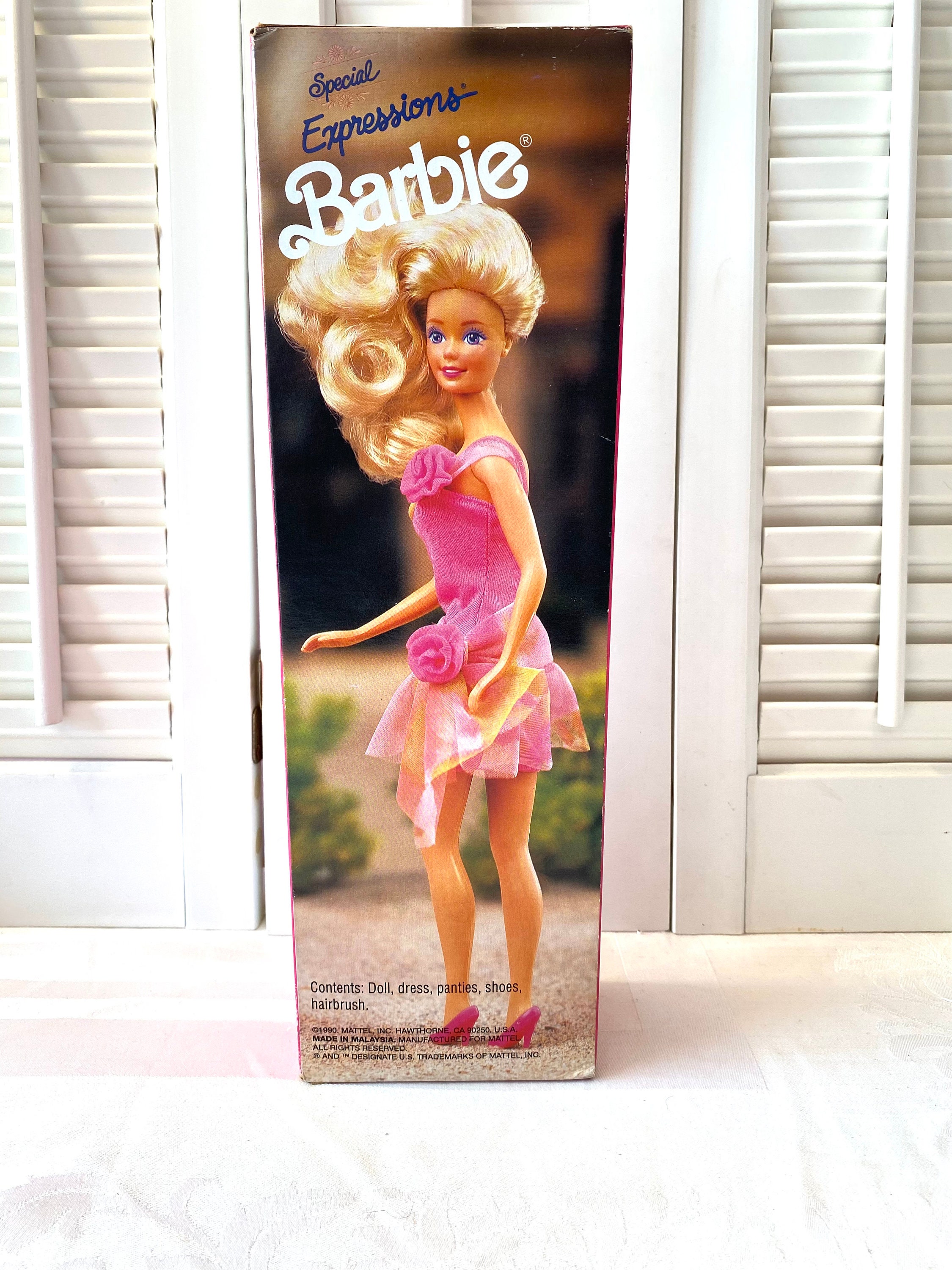 Vintage Barbie Doll ~ Special Expressions Barbie ~ 1990