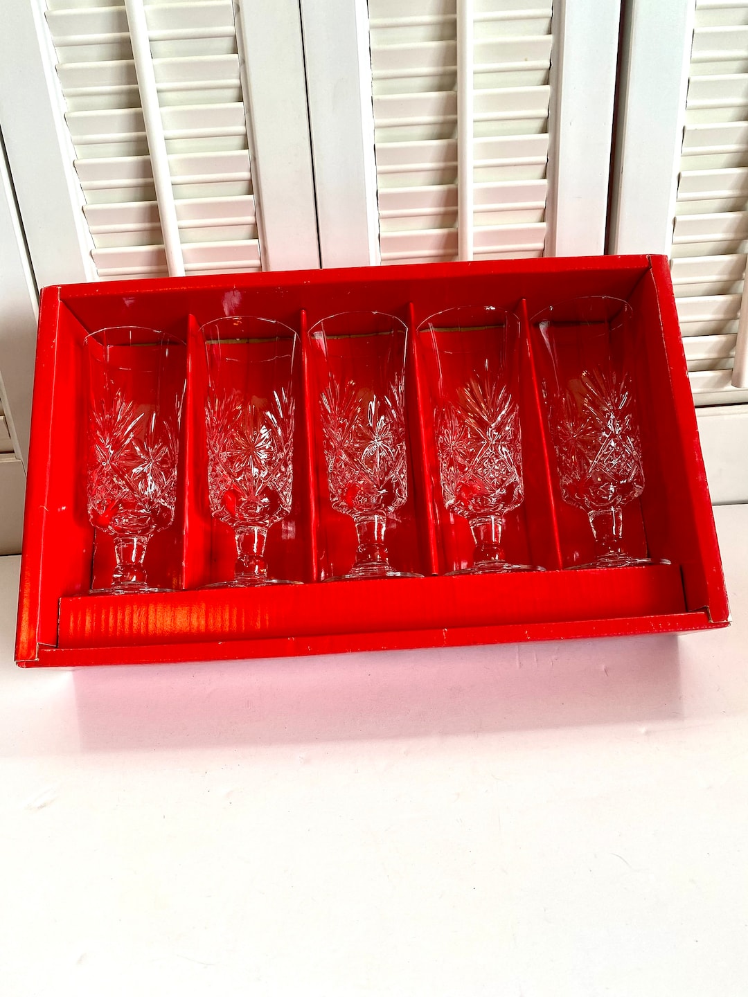 MATANA Lot de 50 verres à vin élégants en plastique rigide transparent