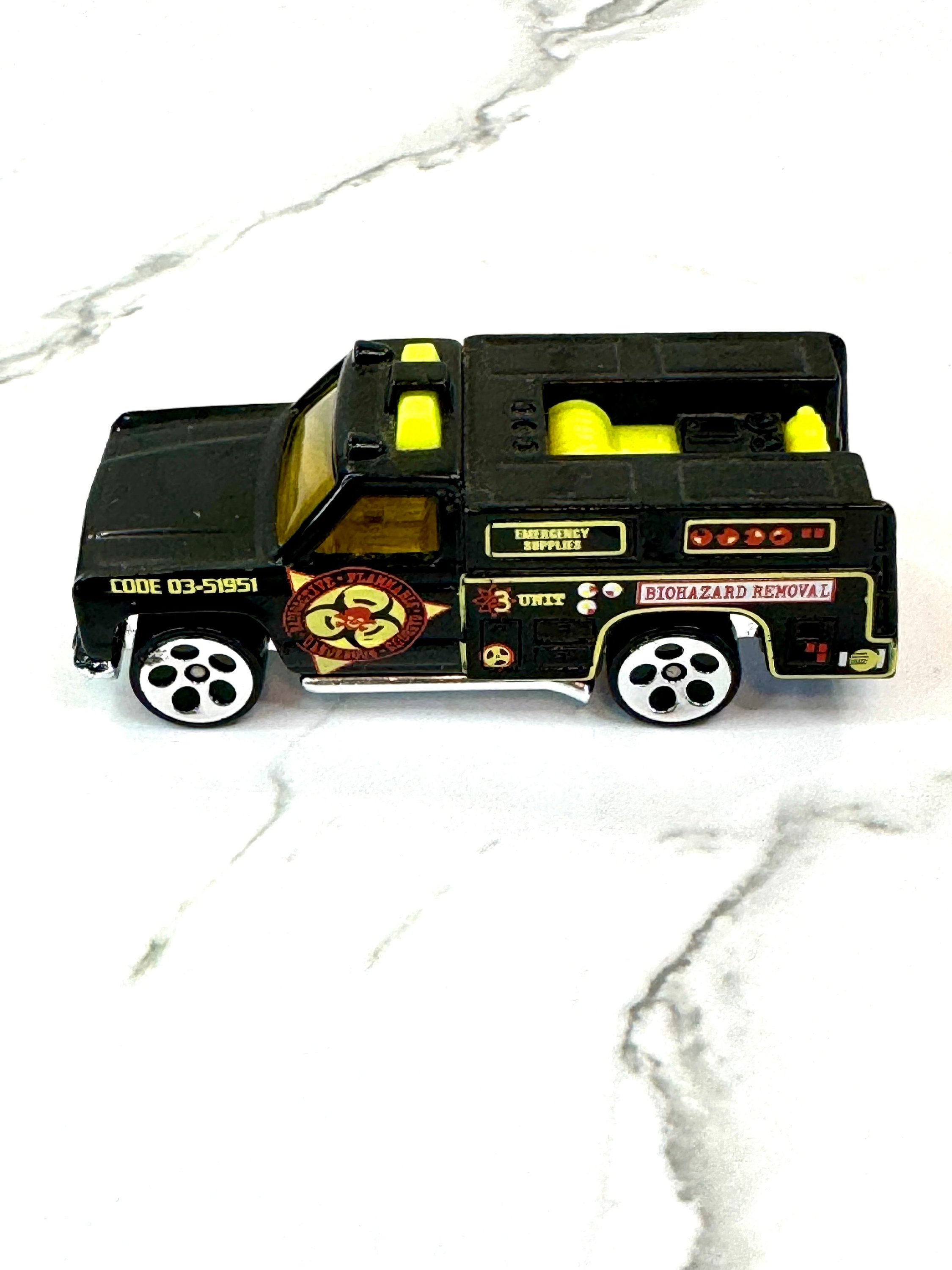 Vintage Hot Wheels 1974 Die Cast Fire Vehicle ~ Biohazard Removal