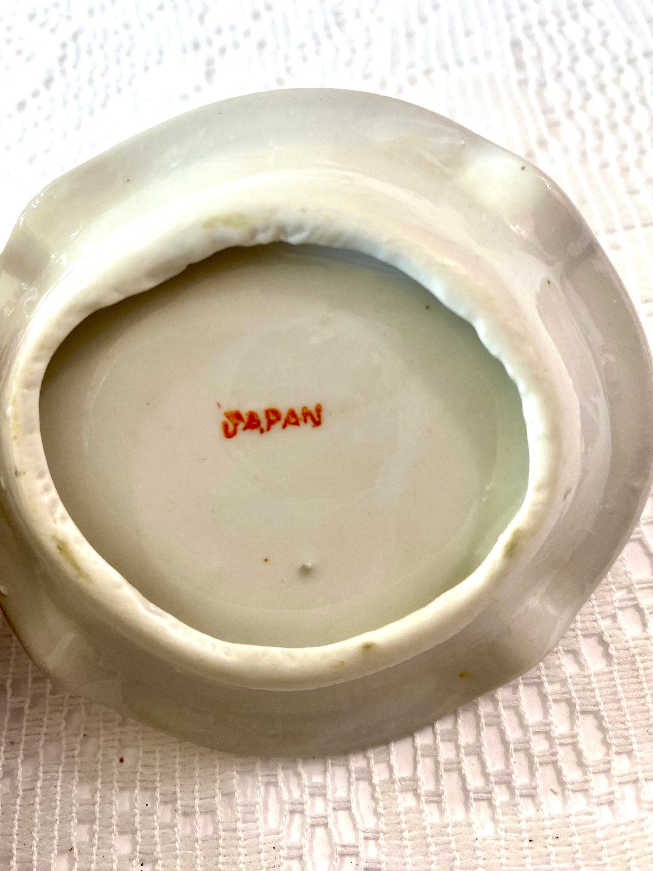 Vintage Porcelain Ashtrays ~ Individual/personal Ashtray