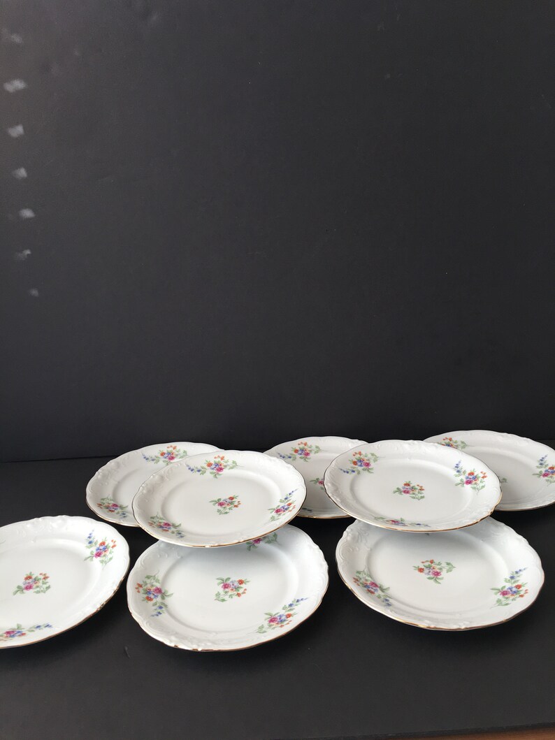 Royal Kent Collection Poland Bread and Butter Plates Eight Etsy