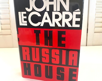 Vintage Book ~ The Russia House ~ John Le Carre ~ 1989 ~ Hardcover w/dust jacket