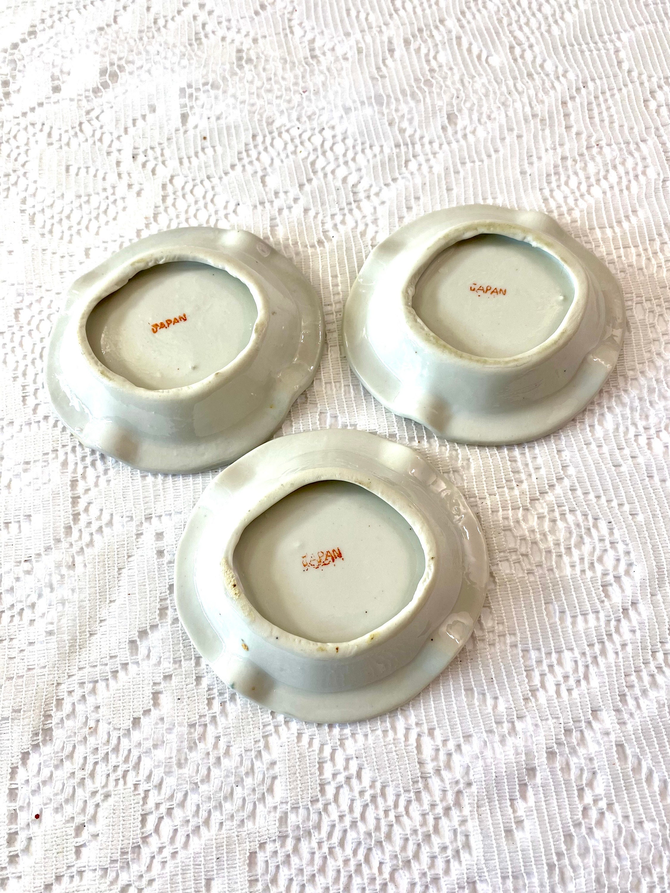 Vintage Porcelain Ashtrays ~ Individual/personal Ashtray