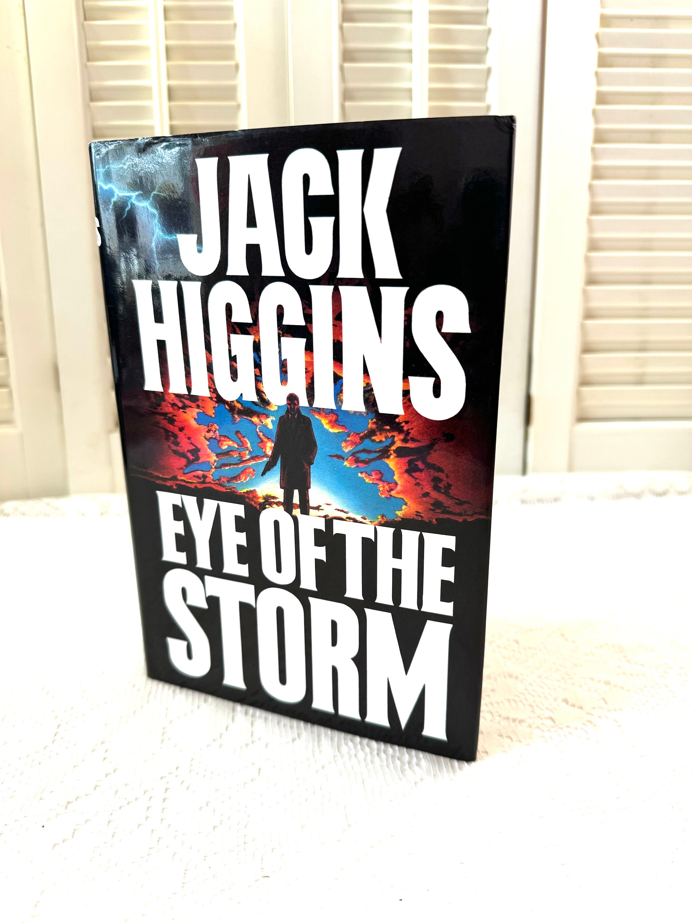 Vintage Book ~ Eye of the Storm ~ Jack Higgins ~ 1992 ~ Hardcover
