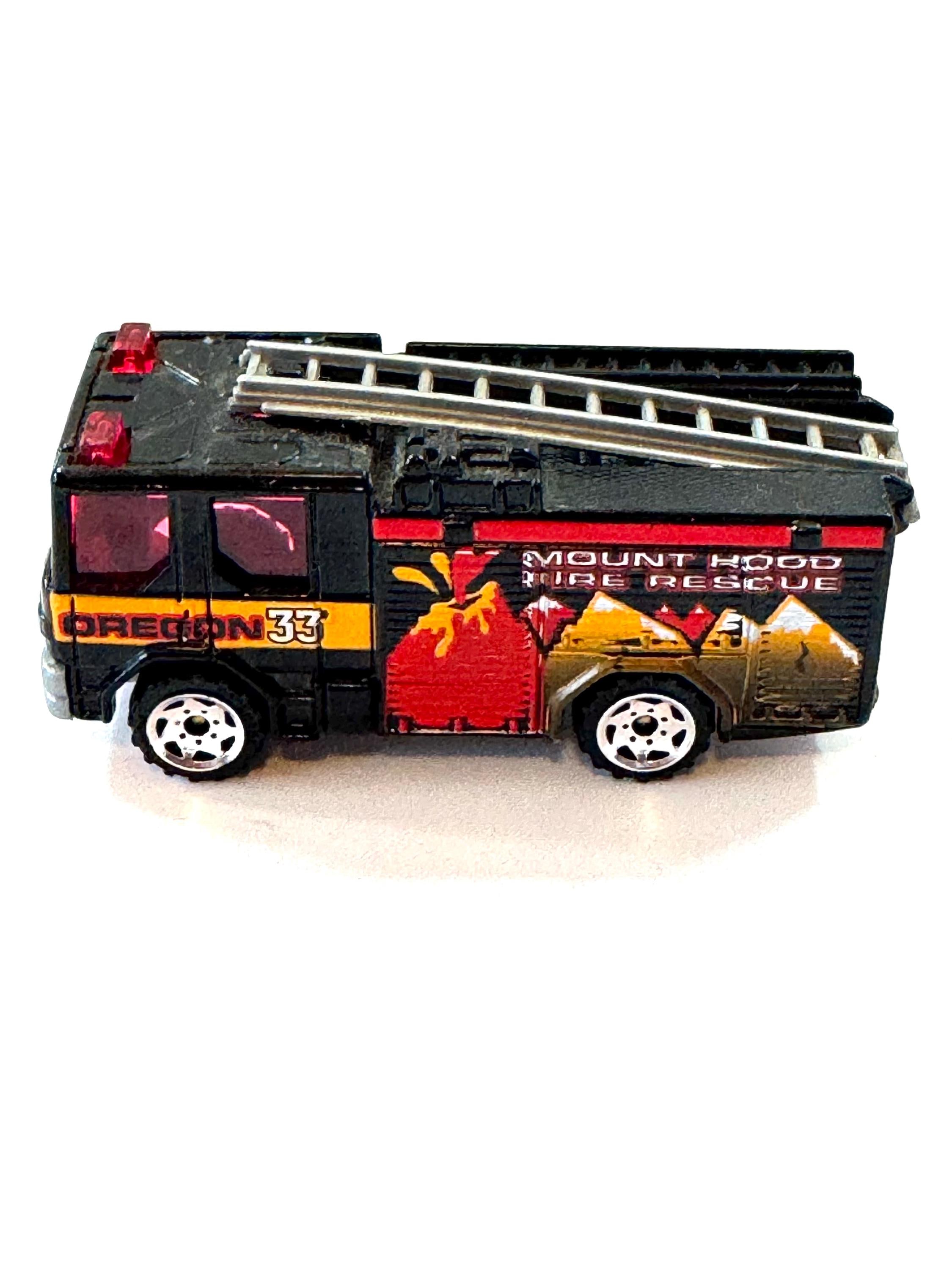 Vintage 1998 Matchbox Dennis Sabre Fire Engine ~ Mount Hood Fire