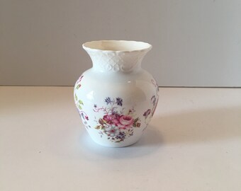 Vintage Coalport Vase ~ Shrewsbury ~ Bone China ~ Made in England