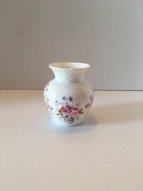 Vintage Coalport Vase ~ Shrewsbury ~ Bone China ~ Made in England