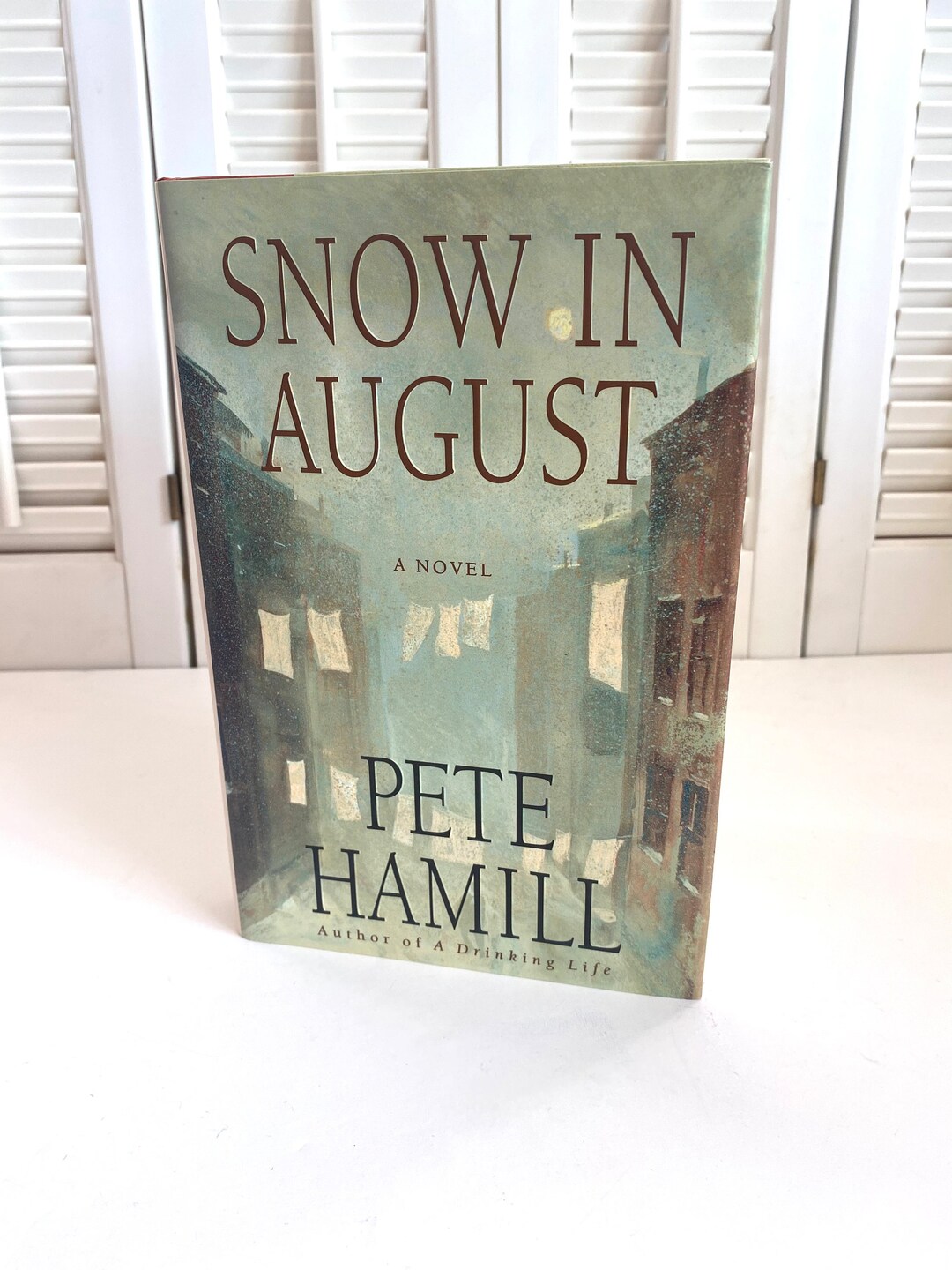 Vintage Book ~ Snow in August ~ Pete Hamill ~ 1997 First Edition ...
