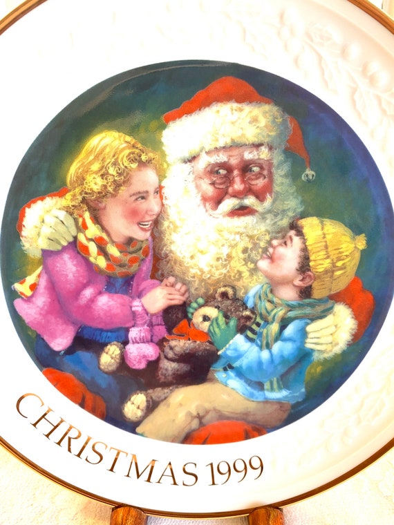 クリスマスプレート Santa in Europe 1999 クリスマスプレート Santa in Europe 1999 クリスマスプレート