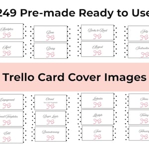 Trello board template cards, Business Organization, Organization, business planner project management, work organization, Kanban System