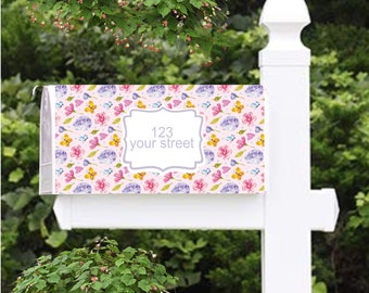 spring yard decor spring summer mailbox cover washable magnetic mailbox cover personalized mailbox wrap gift for curb appeal