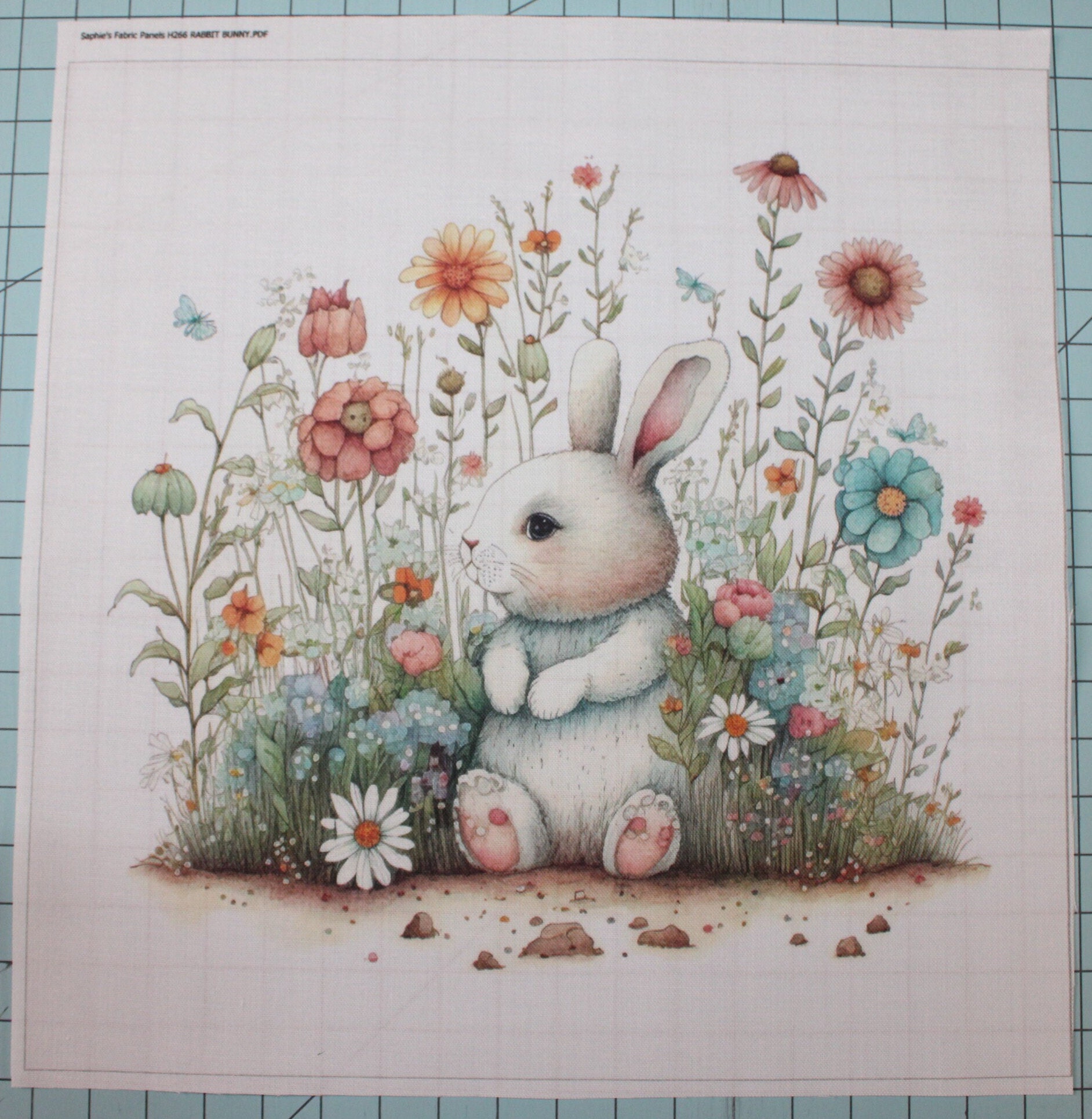 Bunnies Intertwined Baby Quilt Kit* – Quilting Fabric Supplier