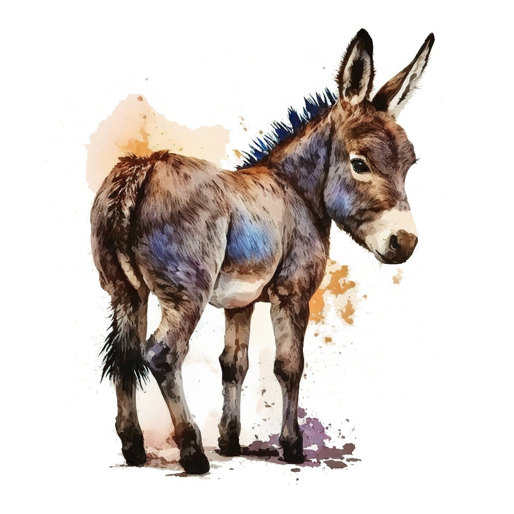 Fabric Donkey - Etsy