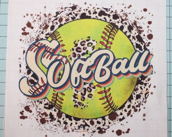 Softballs Cotton Fabric 18 X 21 Fat Quarter 
