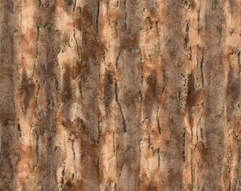 Shannon Fabrics 2 Yard Cut Luxe Cuddle Red Fox Minky Amber Taupe Fabric