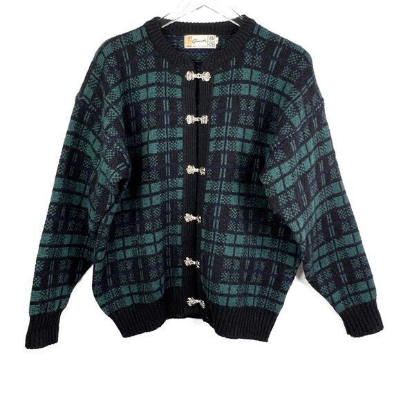 Tartan Sweater - Etsy