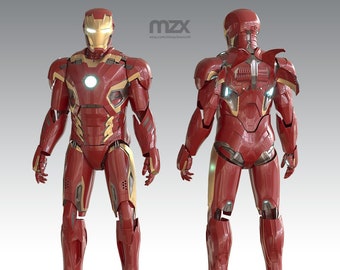 Iron Man Suit Etsy