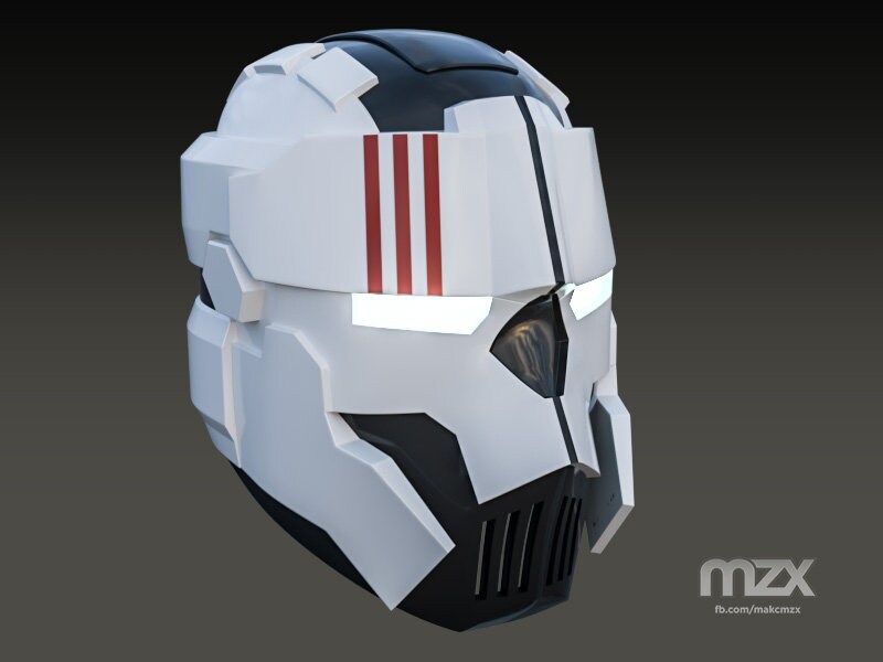 Dead Space Level 6 Advanced Soldier Helmet Model For Etsy Dead Space Level 6 Advanced Soldier Helmet Model For Etsy