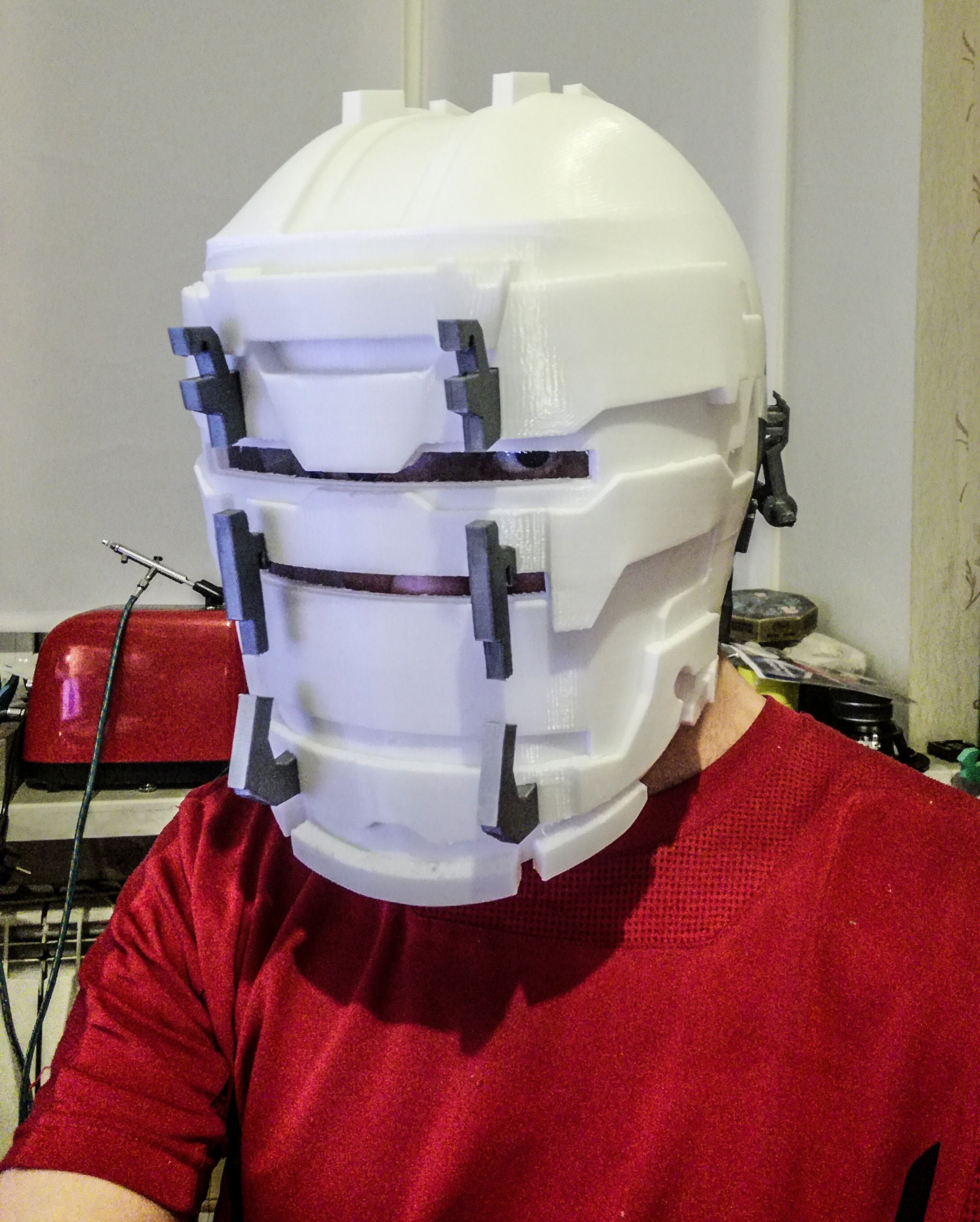 Dead Space Level 5 Helmet Replica Etsy