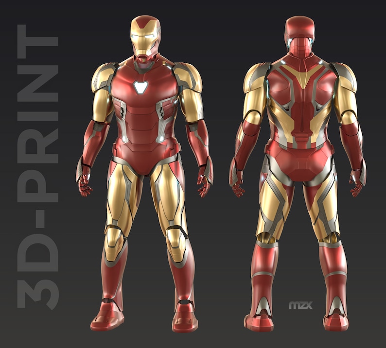 Mark 85 wearable suit for 3Dprinting DIY April 2019 Etsy