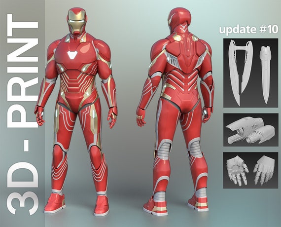 iron man mark 85 3d print