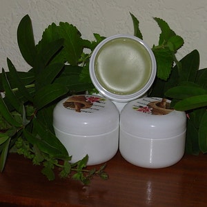 Herbal Salves with Organic Herbs and  Essential Oils