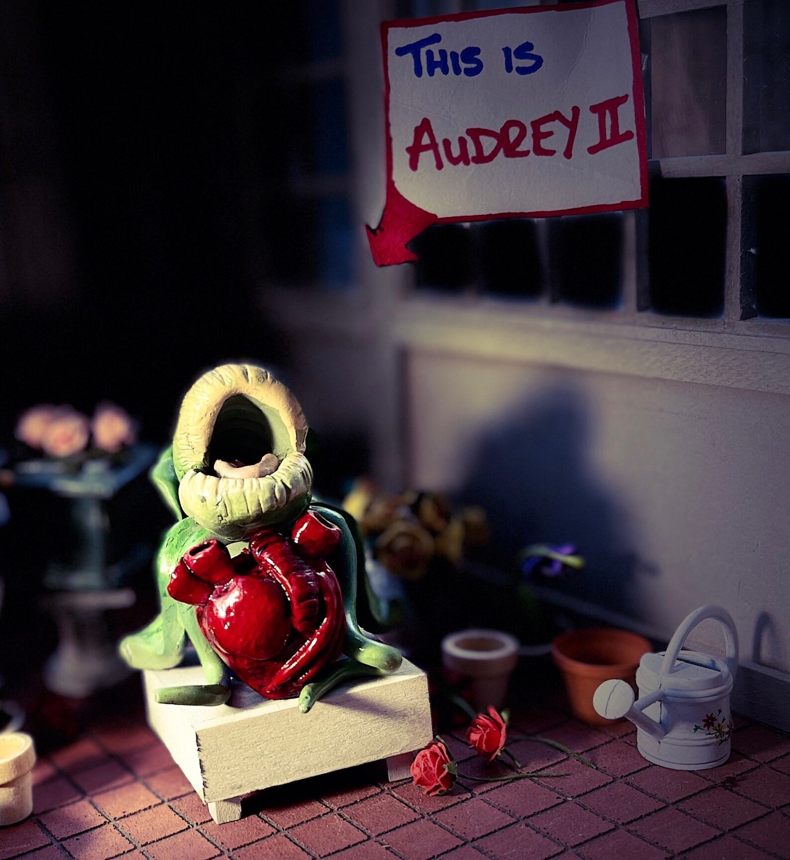 little shop of horrors audrey 2 figure
