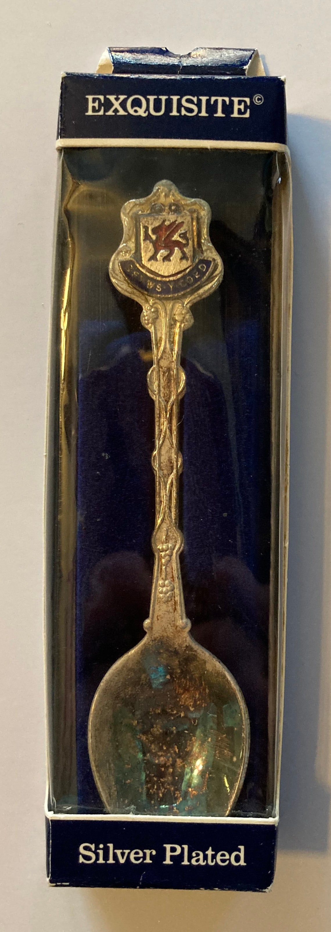 Vintage Collectible Scotland Exquisite Silver Plated Spoon Etsy