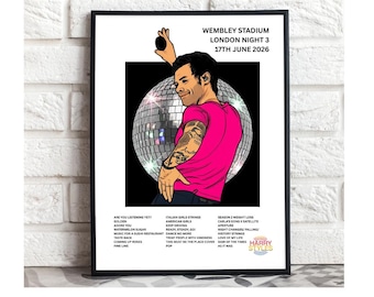 Impresión de la gira Together Together de Harry Styles - Noche 3 en Wembley - 17 de junio de 2026 - Londres (Descarga digital)